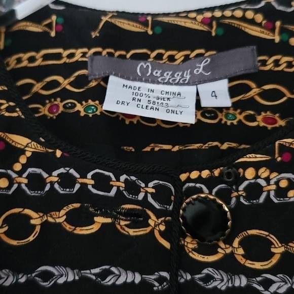 NWT Maggy L Black size 4 - Picture 3 of 5